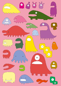 POP Monsters -PINK-