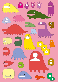 Monsters(pink)