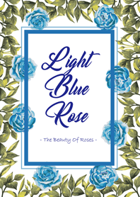 淡藍色玫瑰