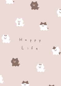 แมวสบายๆ |pink beige.