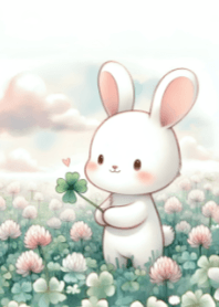 Little Rabbit and a Clover V.4