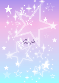 Stars sparkling simple21 from Japan