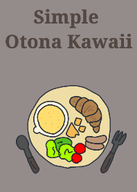 Simple & Otona kawaii Theme