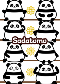 Sadatomo Round Kawaii Panda