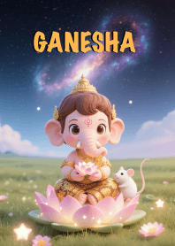 Ganesha:wealth, success, Happy2(JP)