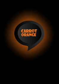 Carrot Orange Button In Black V.4