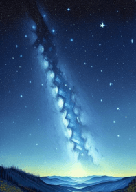 Bright Moon and Dawn 89FC13