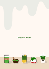 Matcha greentea lovers (Green tea color)