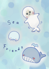 Pastel Sea Friends*