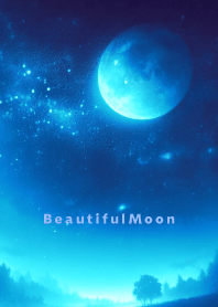 Beautiful Moon-BLUE- 11