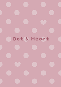Dot & Heart*pink