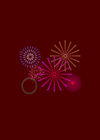 Mysterious fireworks