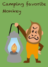 I love camping! Camp monkey