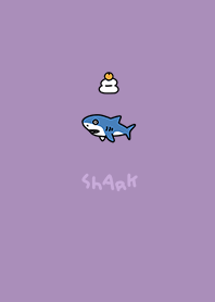 Mochi and surprised shark purple.