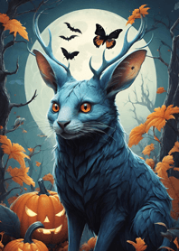 Halloween small animals F076eB