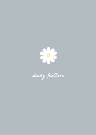 daisy simple blue greige.