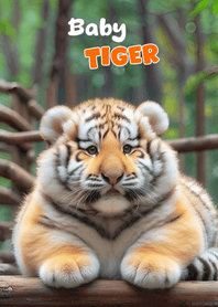 cute little tiger cub 02