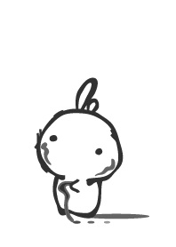 rabbit staring-44