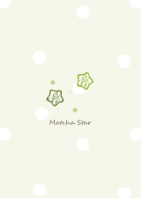 Matcha star -green- dot