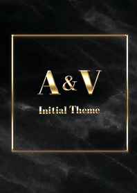 [ A&V ] Initial Theme  Gold Black