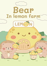 Bear in lemon farm!