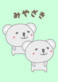 Tema bonito do koala para Miyazaki