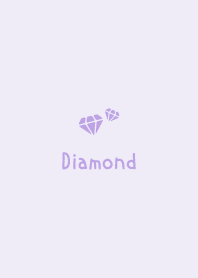 鑽石 [紫色] 簡單