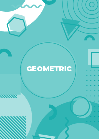 Fun Geometric Powder Blue 2