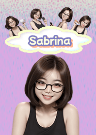 Sabrina attractive girl purple03