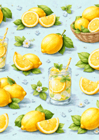 清新檸檬滿版滋味