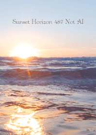 Sunset Horizon 487 Not AI