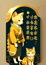 Kucing Kemakmuran Tahun Baru 81