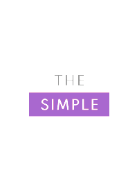 THE SIMPLE THEME /175