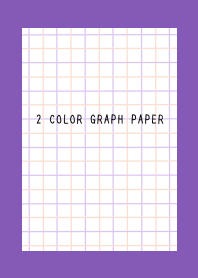 2 COLOR GRAPH PAPER/PINK&PUR/PURPLE/YEL