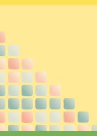 Stair tile on yellow