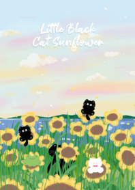 Little Black Cat Sunflower