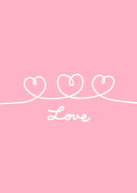 Heart heart heart Love-pink-joc