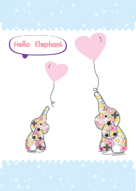 Cute elephant theme