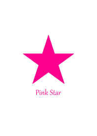 Pink star & white.