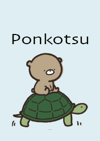 Light Blue : Everyday Bear Ponkotsu 3