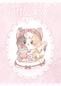 Kawaii Pink cat