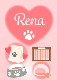 【レナ】犬猫ペットの名前かわいいハート
