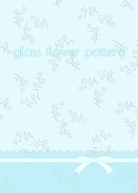 glass flower pattern