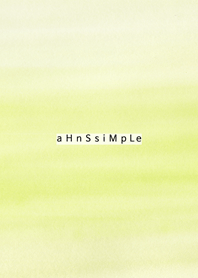 ahns simple_076_yellow green
