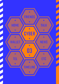 CYBER NERVE TYPE-03 BLUE