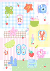 Cute tropical