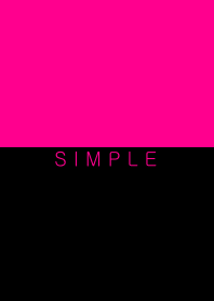 SIMPLE(black pink)V.11b