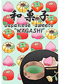 甘い和菓子でほっこり幸せになる着せ替え