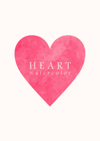 HEART 2 -watercolor- #水彩タッチ