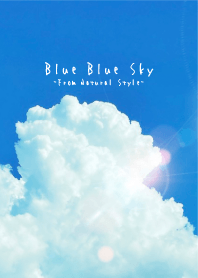 Blue Blue Sky 30 / Natural Style